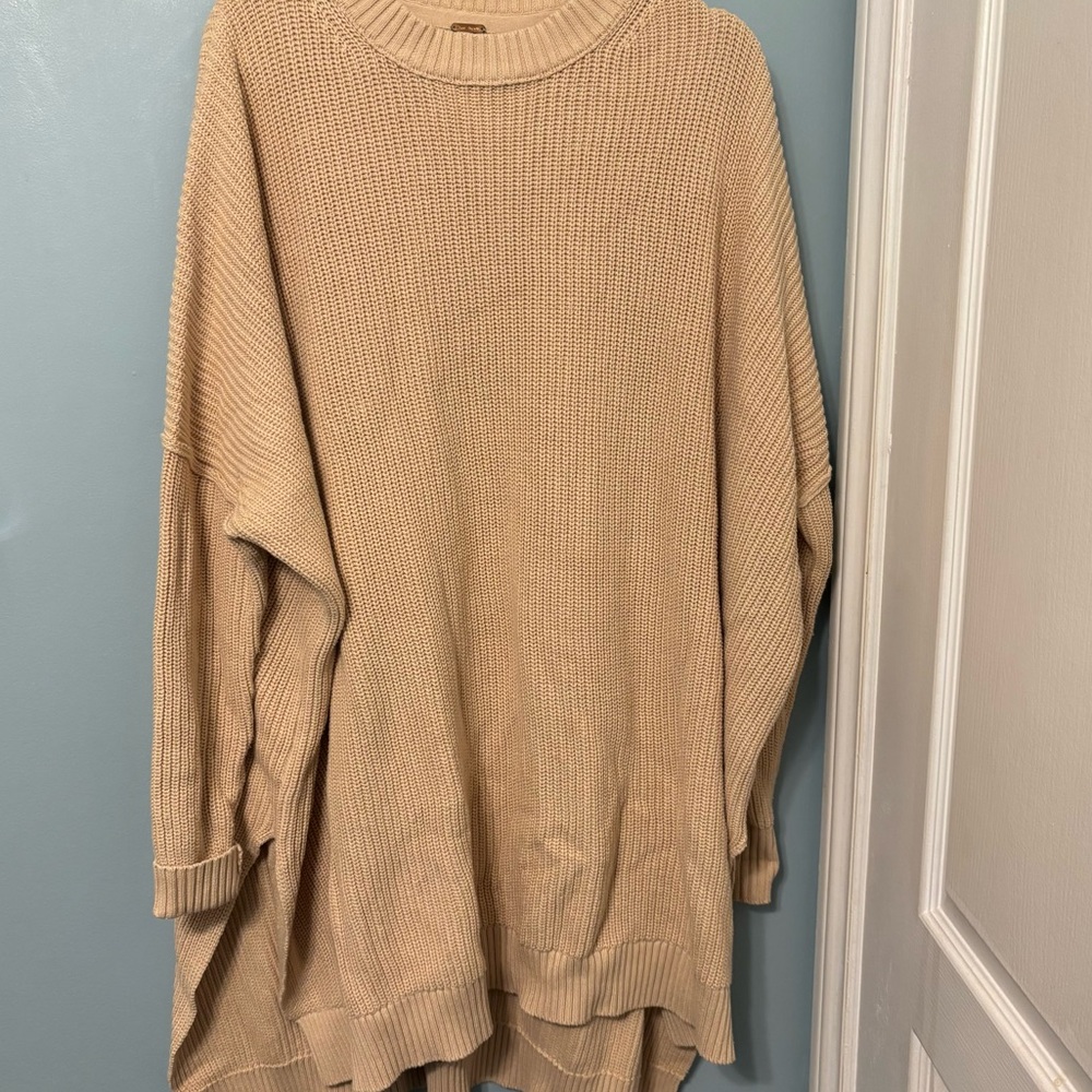 Free People oversized sweater dress med/large